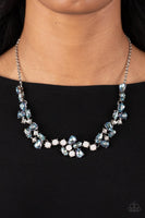 Paparazzi Welcome to the Ice Age - Blue Opalescent Necklace