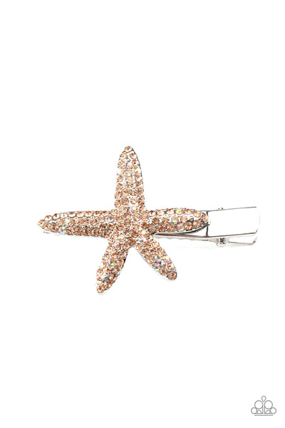 Paparazzi Wish On a STARFISH Hair Clip - Veronica's Jewelry Paradise, LLC