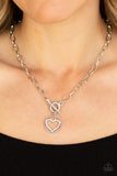 Paparazzi With My Whole Heart - White - Veronica's Jewelry Paradise, LLC