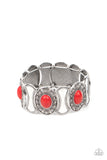 Paparazzi Desert Relic - Red - Veronica's Jewelry Paradise, LLC