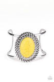 Paparazzi Desert Aura - Yellow - Veronica's Jewelry Paradise, LLC