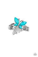 Paparazzi Flutter Flirt - Blue - Veronica's Jewelry Paradise, LLC