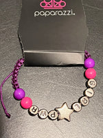 Paparazzi Starlet Simmer- GirlPower Bracelet