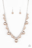 Paparazzi Uptown Pearls - Brown - Veronica's Jewelry Paradise, LLC