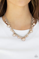 Paparazzi Uptown Pearls - Brown - Veronica's Jewelry Paradise, LLC