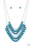 Paparazzi Bubbly Boardwalk - Blue - Veronica's Jewelry Paradise, LLC