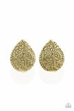 Paparazzi Seasonal Bliss - Brass - Veronica's Jewelry Paradise, LLC