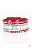 Paparazzi Rock Star Rocker - Red - Veronica's Jewelry Paradise, LLC