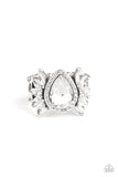 Paparazzi Regal Regalia - White - Veronica's Jewelry Paradise, LLC