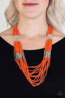 Paparazzi Let It Bead- Orange - Veronica's Jewelry Paradise, LLC