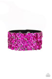 Paparazzi Starry Sequins - Pink - Veronica's Jewelry Paradise, LLC
