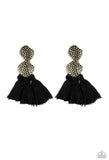 Paparazzi Tenacious Tassel - Black - Veronica's Jewelry Paradise, LLC