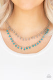 Paparazzi Dainty Distraction - Blue - Veronica's Jewelry Paradise, LLC