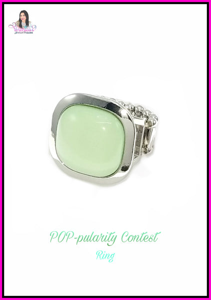 Paparazzi POP-ularity Contest - Green - Veronica's Jewelry Paradise, LLC