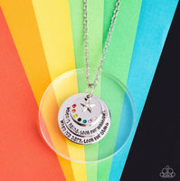 Paparazzi ALWAYS LOOKING UP - MULTI Rainbow Necklace