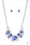Paparazzi Futuristic Fashionista - Blue - Veronica's Jewelry Paradise, LLC
