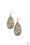 Paparazzi Industrial Incandescence - Brass - Veronica's Jewelry Paradise, LLC