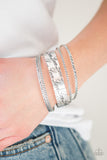 Paparazzi Literally Loveable -Silver - Veronica's Jewelry Paradise, LLC