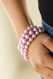 Paparazzi Total Pearl-fection -Purple - Veronica's Jewelry Paradise, LLC