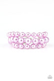 Paparazzi Total Pearl-fection -Purple - Veronica's Jewelry Paradise, LLC